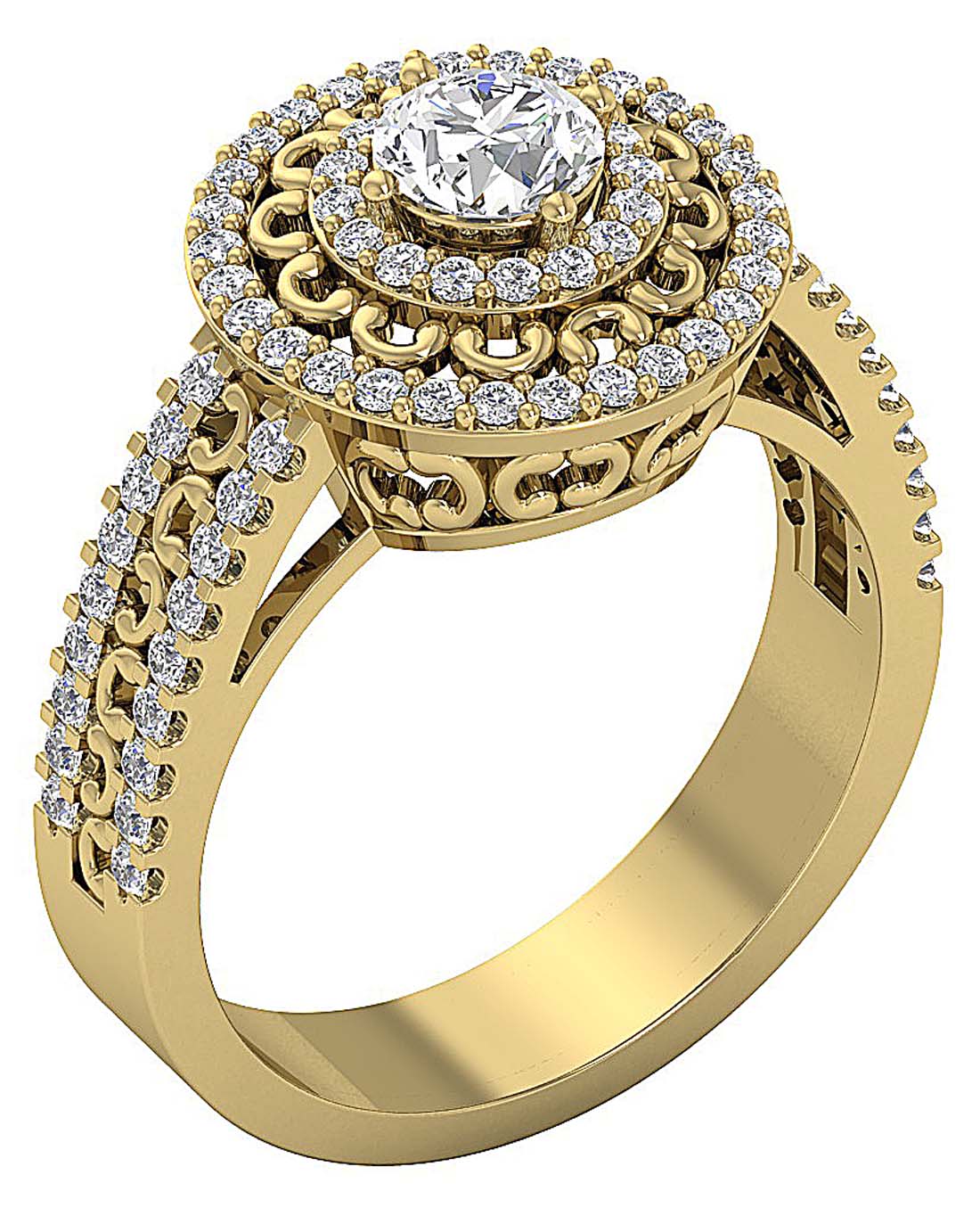 14kYellowGoldSolitaireEngagementRing