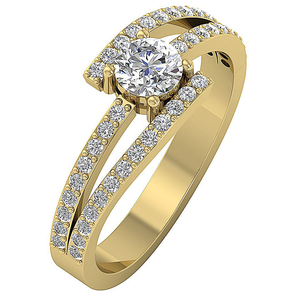 14kYellowGoldSolitaireEngagementRing