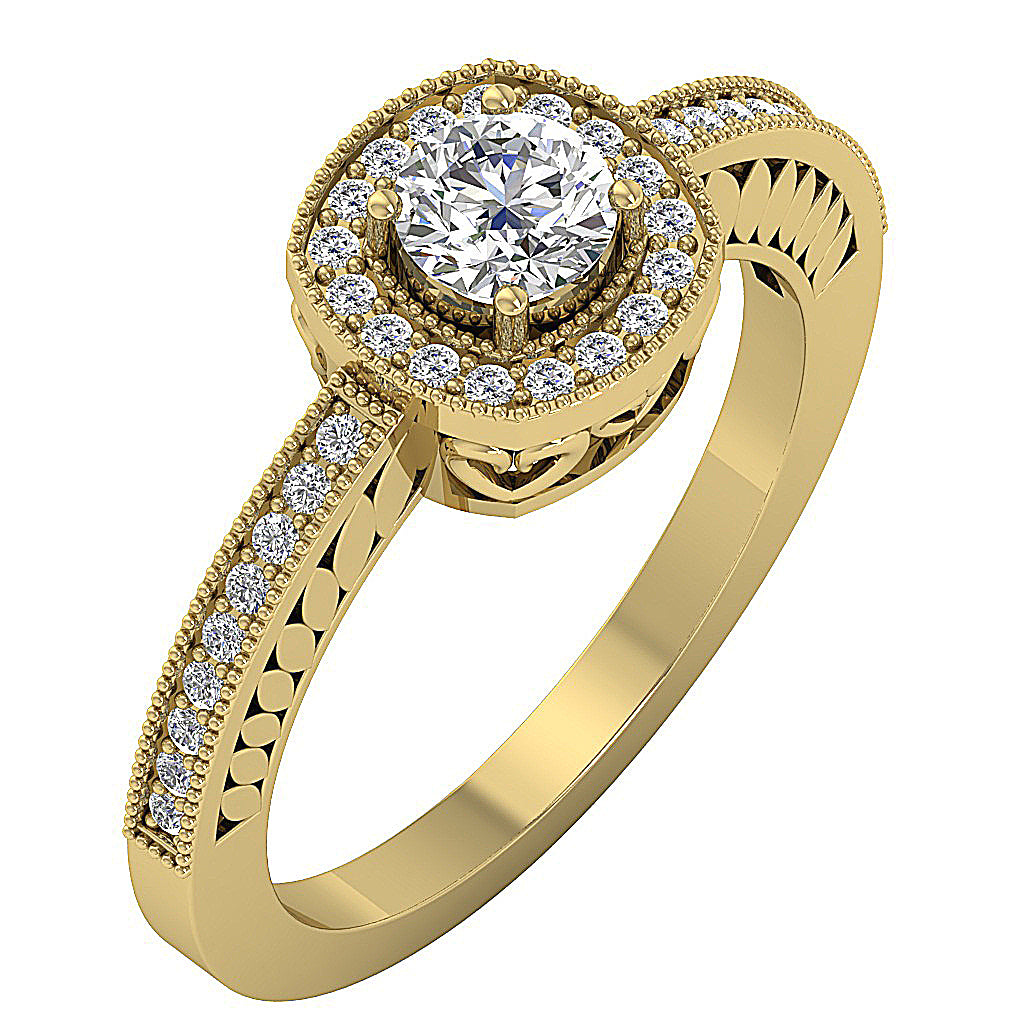 14kYellowGoldSolitaireEngagementRing