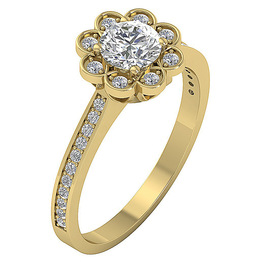 14kYellowGoldSolitaireEngagementRing