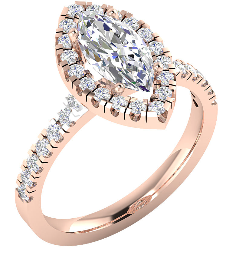 14kRoseGoldVintageWeddingRing