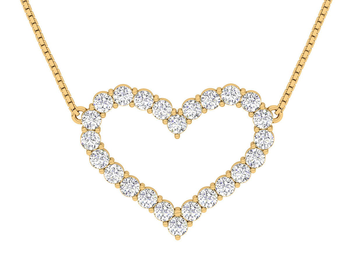 14k_Yellow_Gold_Prong_Set_Heart_Pendant_Necklace
