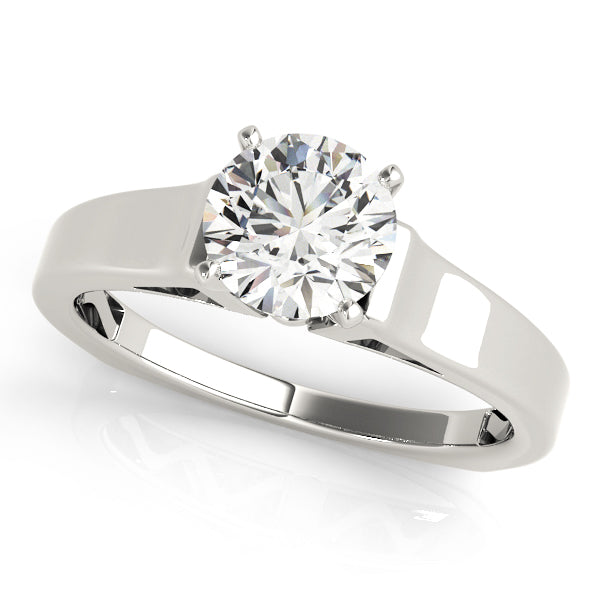 Euro-Shank-Round-Diamond-Solitaire-Ring-White-Gold-Front-View