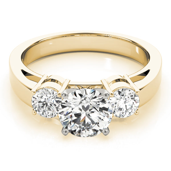 Handcrafted 3-Stone Lab-Grown Diamond Ring for Her