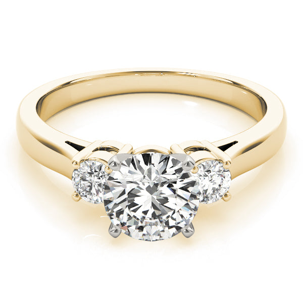 Classic Lab-Created Diamond Trilogy Ring