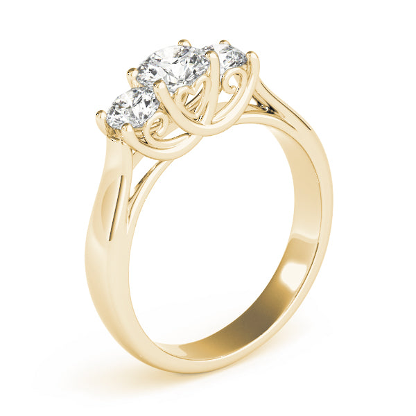Everyday Elegance with a 1.00Ct Round Diamond Ring