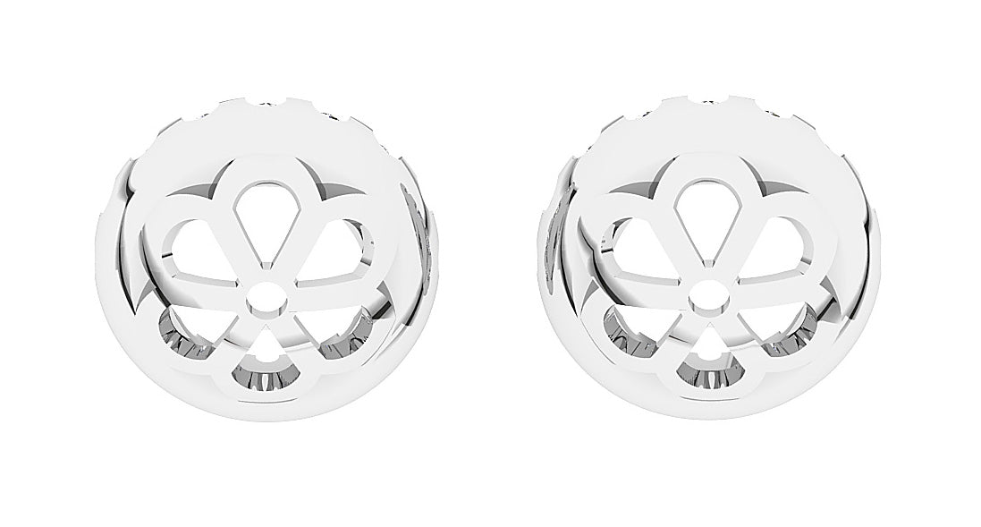 14KGoldBackSideViewjacketEarring