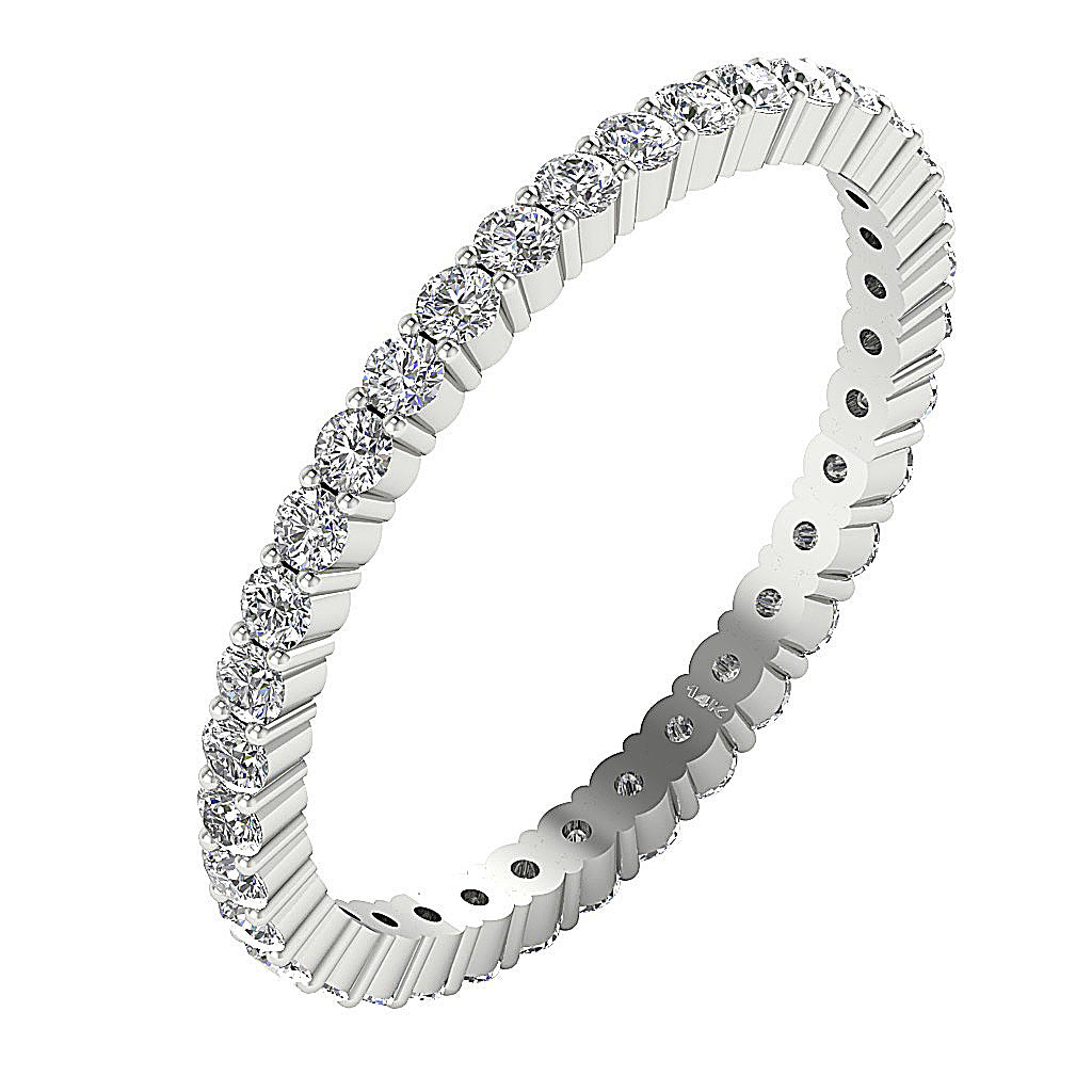 DesignerEternityAnniversaryRIng14kSolidGold