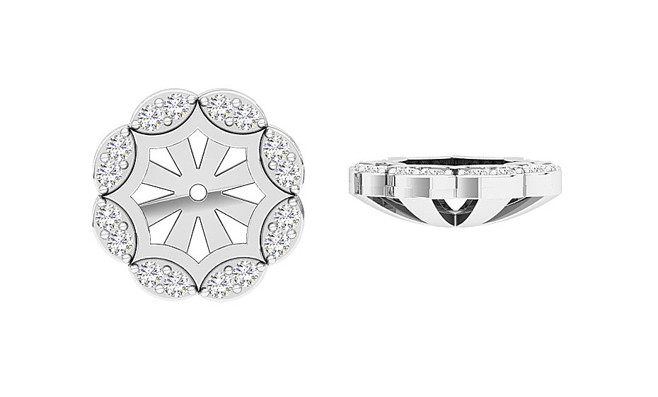 DesignerDiamondJacketEarring