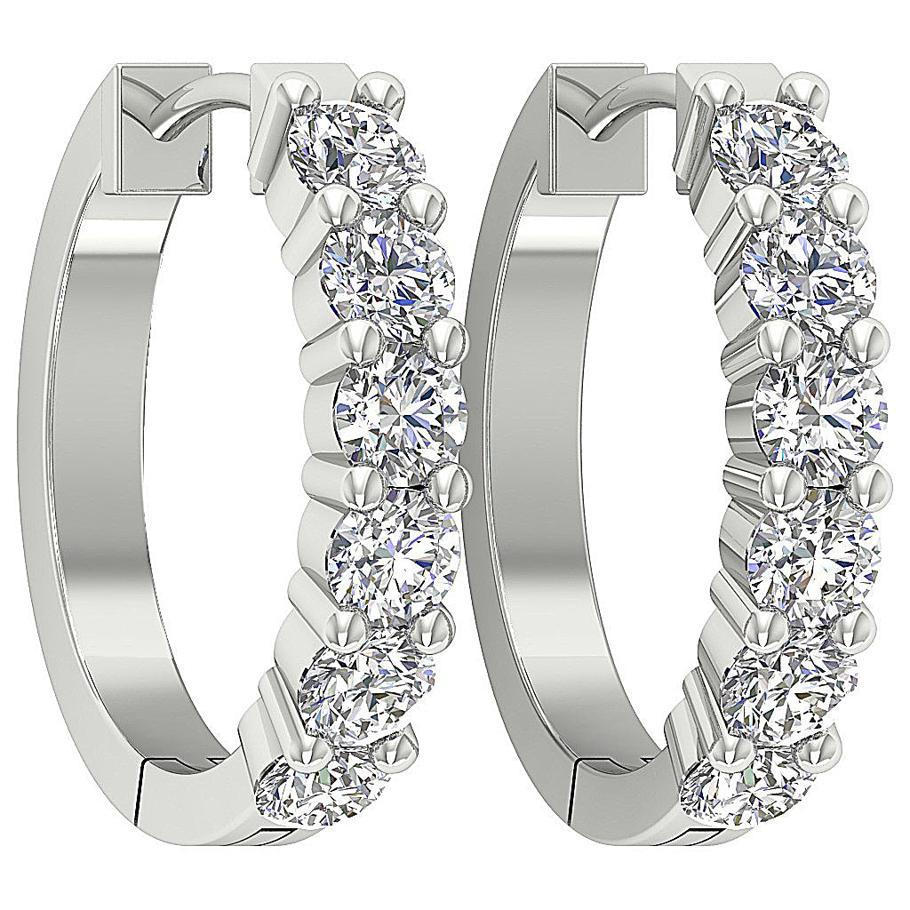 DesignerNaturalDiamond14kSolidGoldEarring