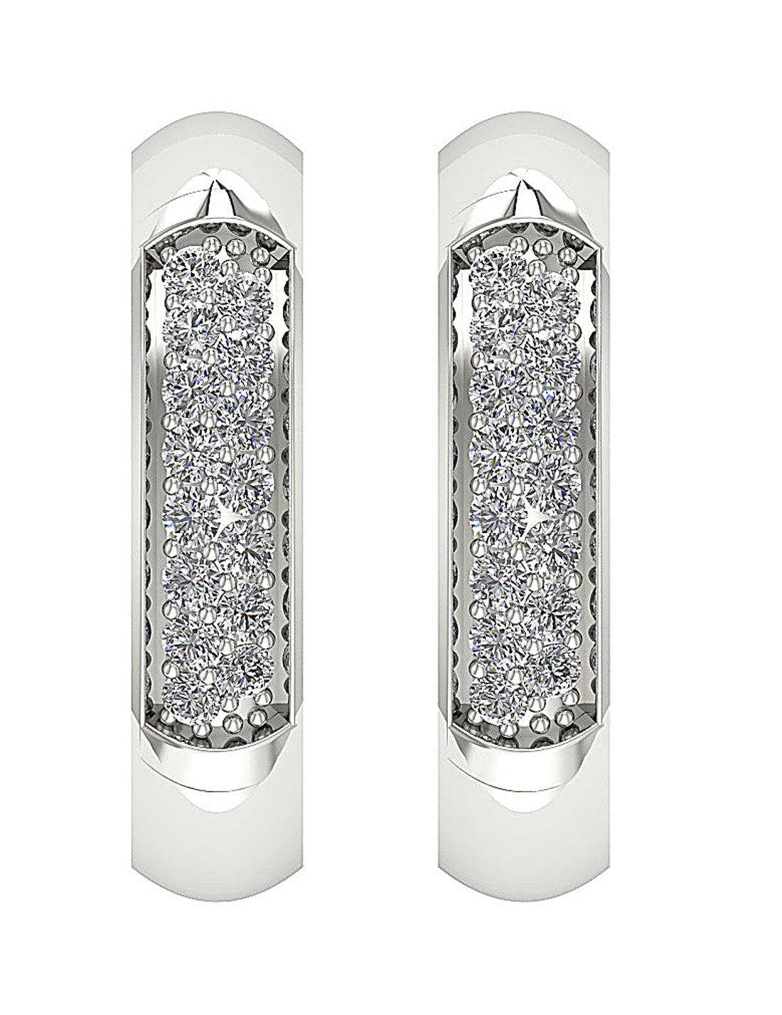 DesignerNaturalDiamondWhiteGoldAnniversaryEarring