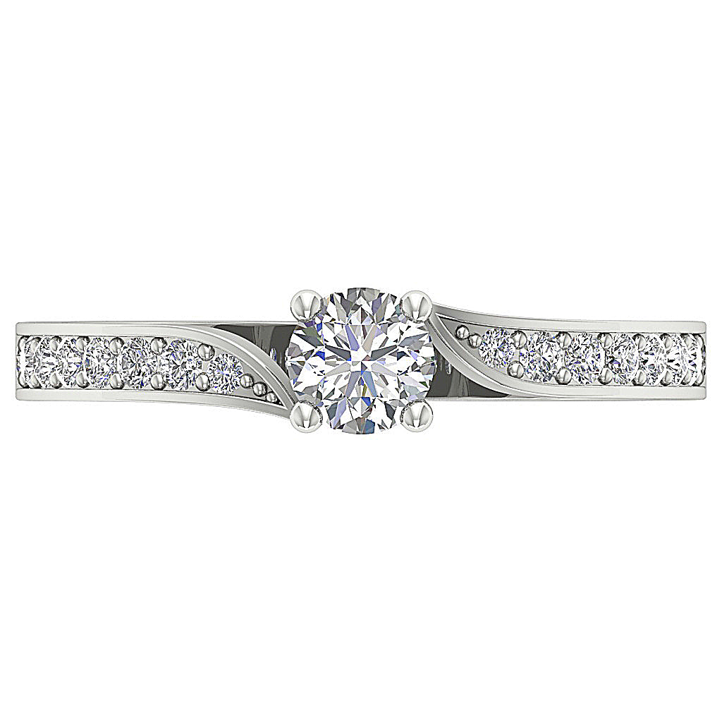 DesignerNaturalDiamond14kWhiteGoldRing