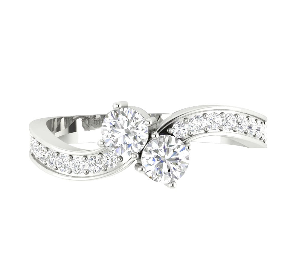 DesignerNaturalDiamond14kWhiteGoldRing