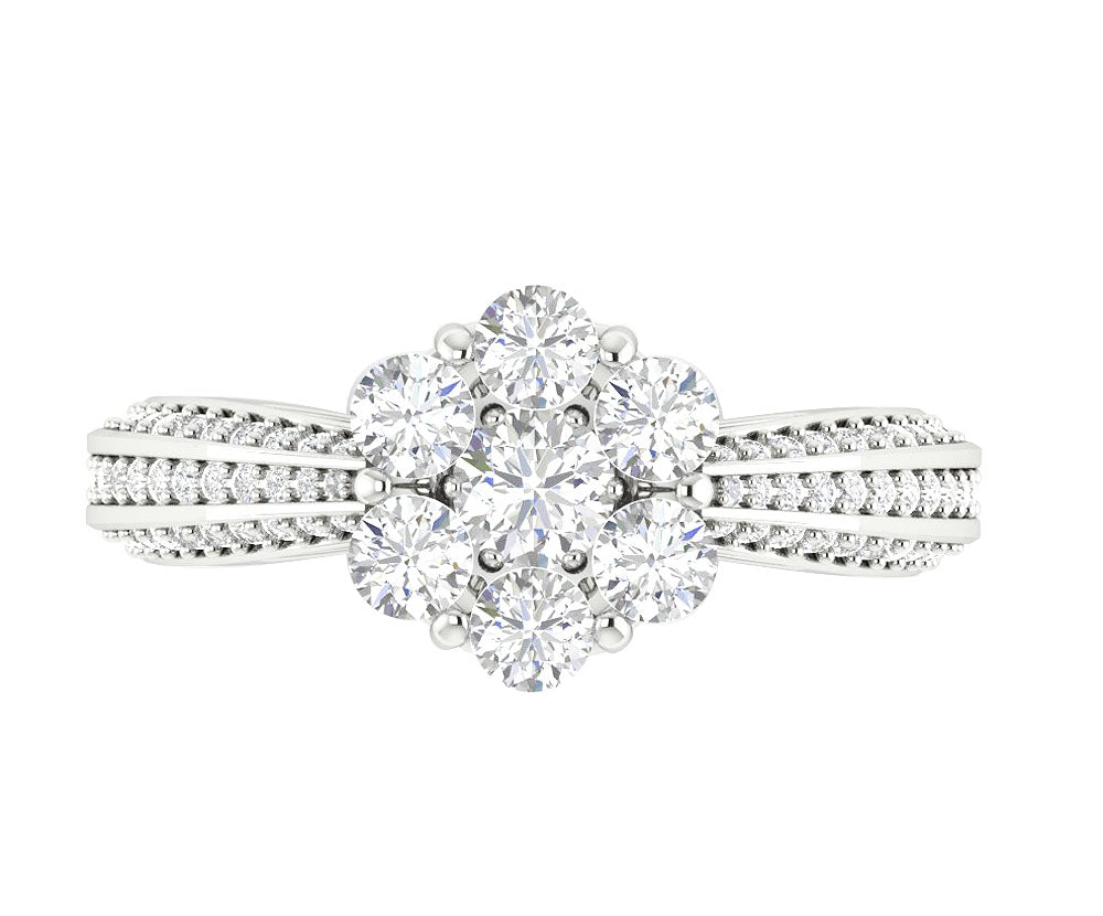 DesignerNaturalDiamond14kWhiteGoldRing