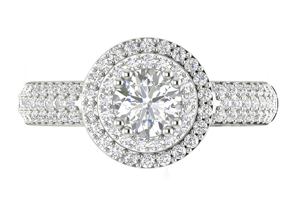 DesignerNaturalDiamond14kWhiteGoldRing