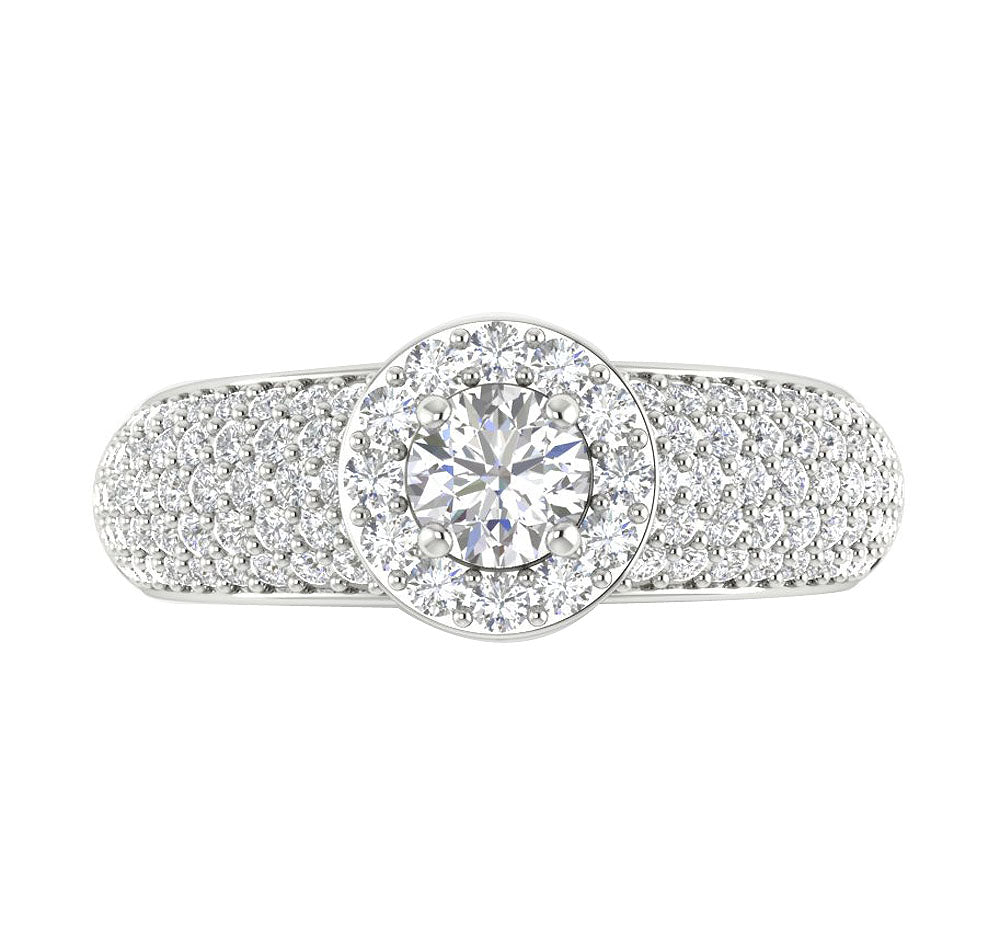 DesignerNaturalDiamond14kWhiteGoldRing