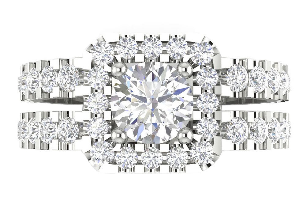DesignerNaturalDiamond14kWhiteGoldRing