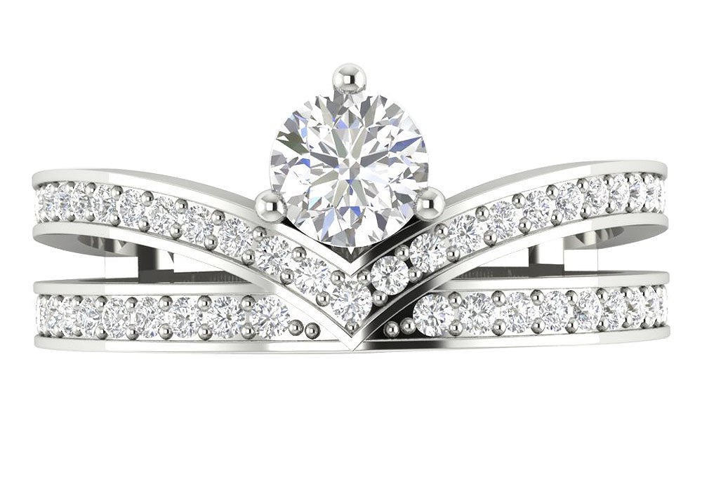 DesignerNaturalDiamond14kWhiteGoldRing