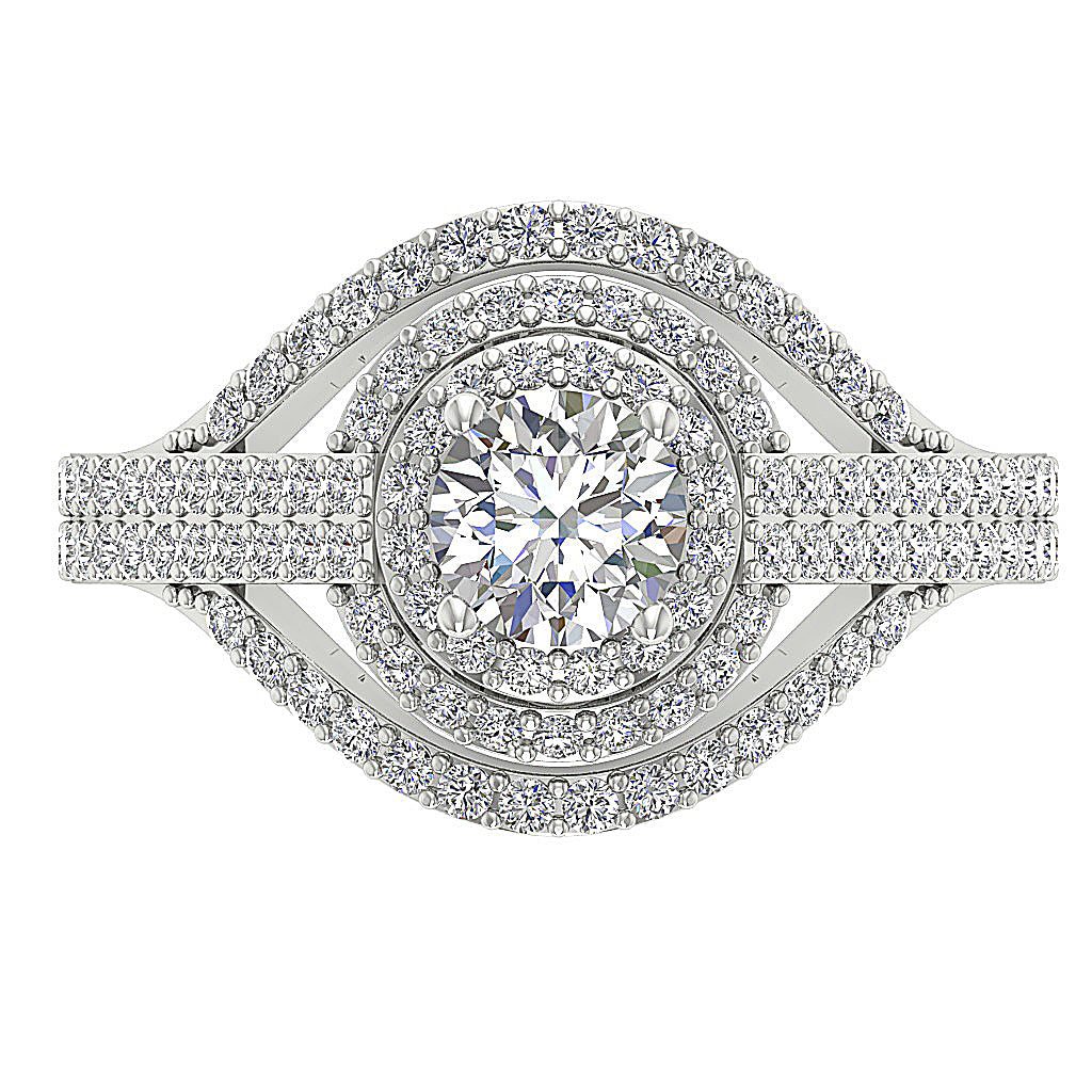 DesignerNaturalDiamond14kWhiteGoldRing