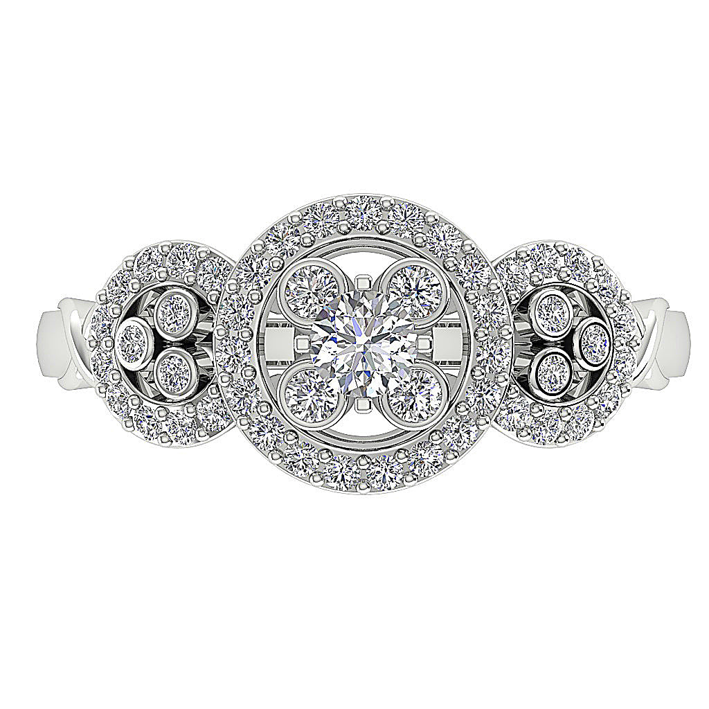 DesignerNaturalDiamond14kWhiteGoldRing