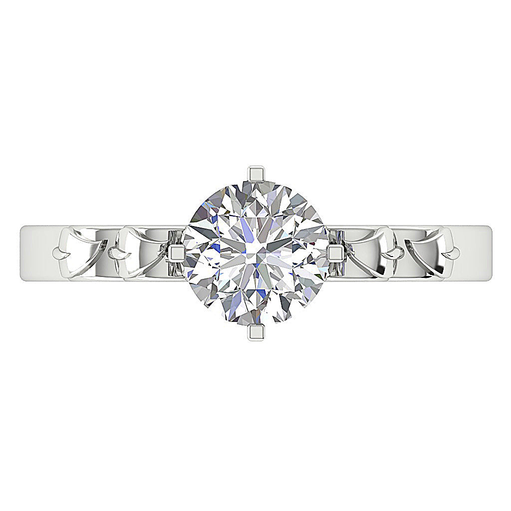 DesignerNaturalDiamond14kWhiteGoldRing