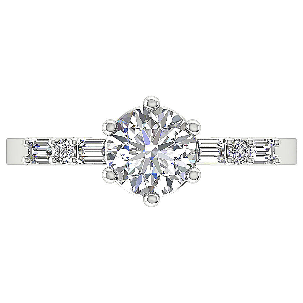 DesignerNaturalDiamond14kWhiteGoldRing