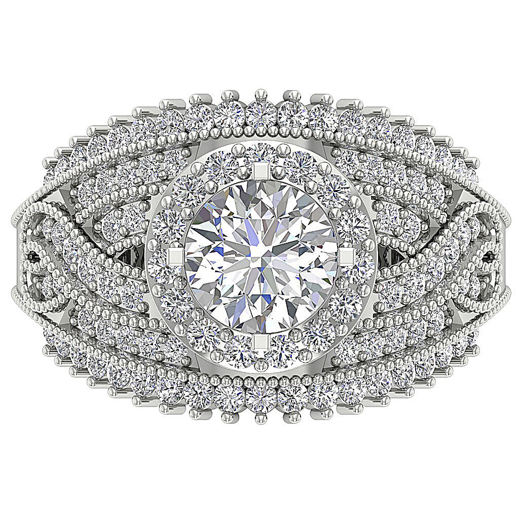 DesignerNaturalDiamond14kWhiteGoldRing