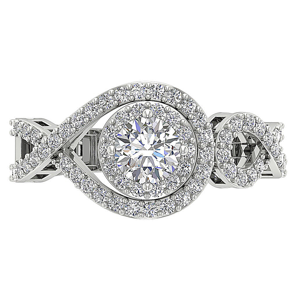 DesignerNaturalDiamond14kWhiteGoldRing