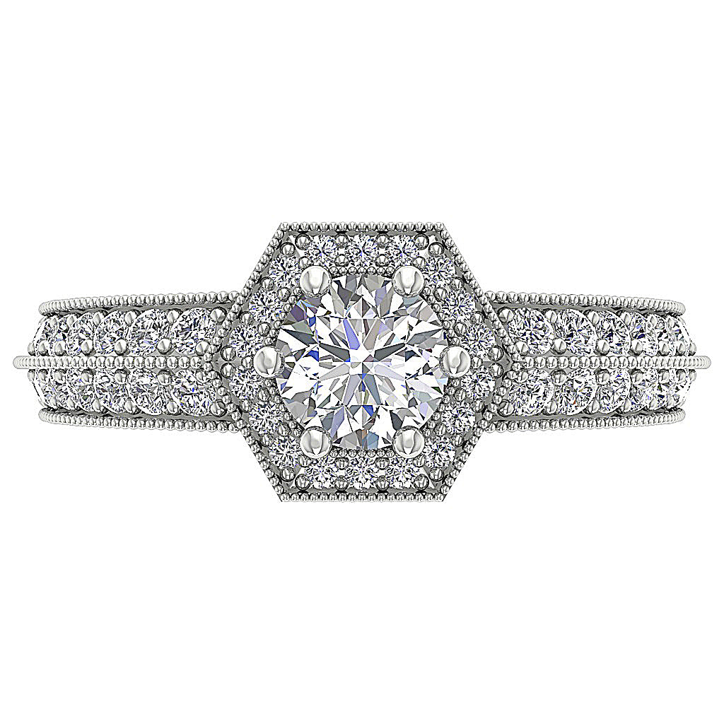 DesignerNaturalDiamond14kWhiteGoldRing