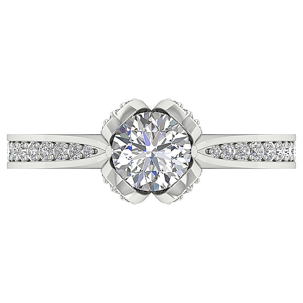 DesignerNaturalDiamond14kWhiteGoldRing