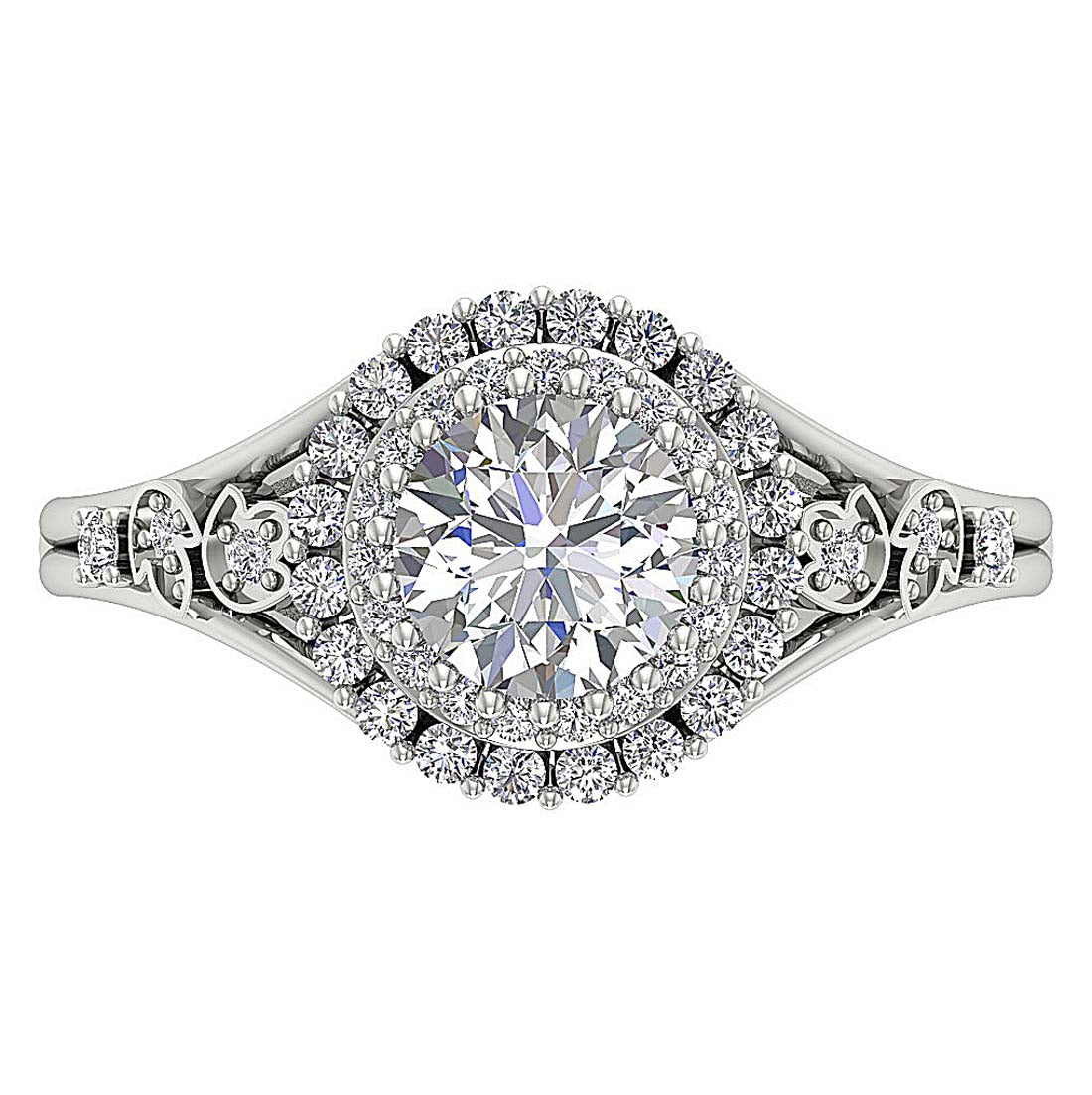 DesignerNaturalDiamond14kWhiteGoldRing