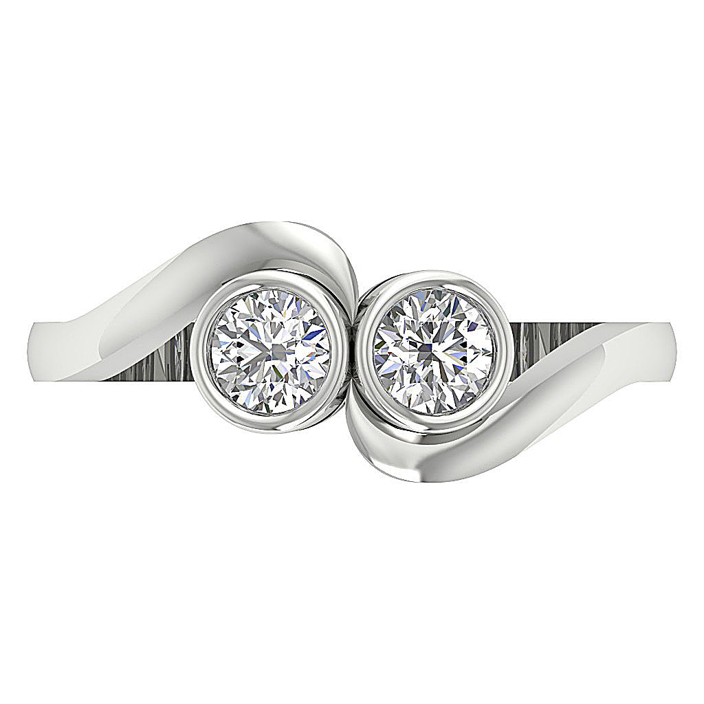 DesignerNaturalDiamond14kWhiteGoldRing