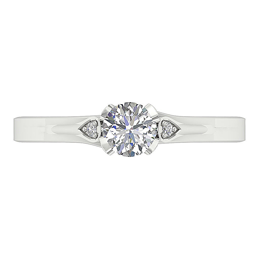 DesignerNaturalDiamond14kWhiteGoldRing