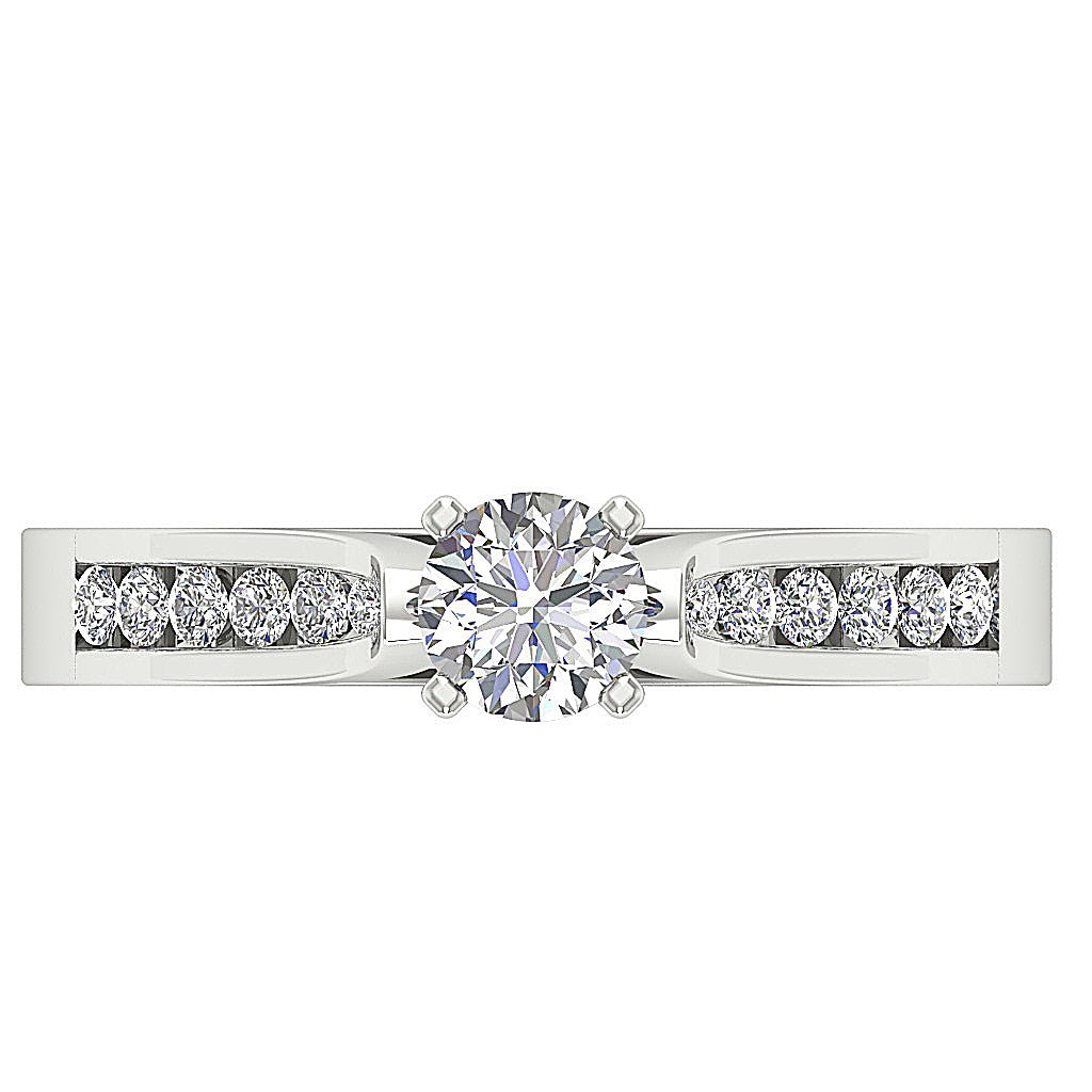 DesignerNaturalDiamond14kWhiteGoldRing
