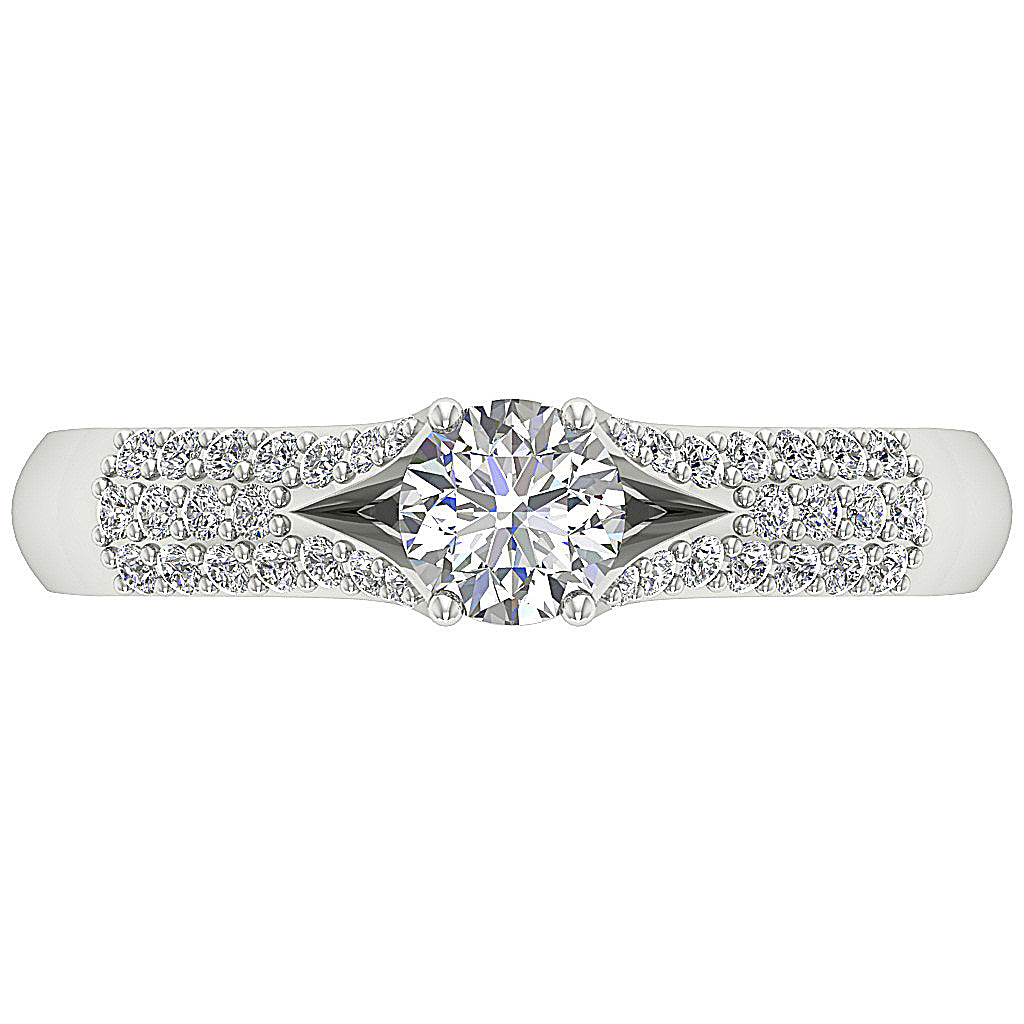 DesignerNaturalDiamond14kWhiteGoldRing