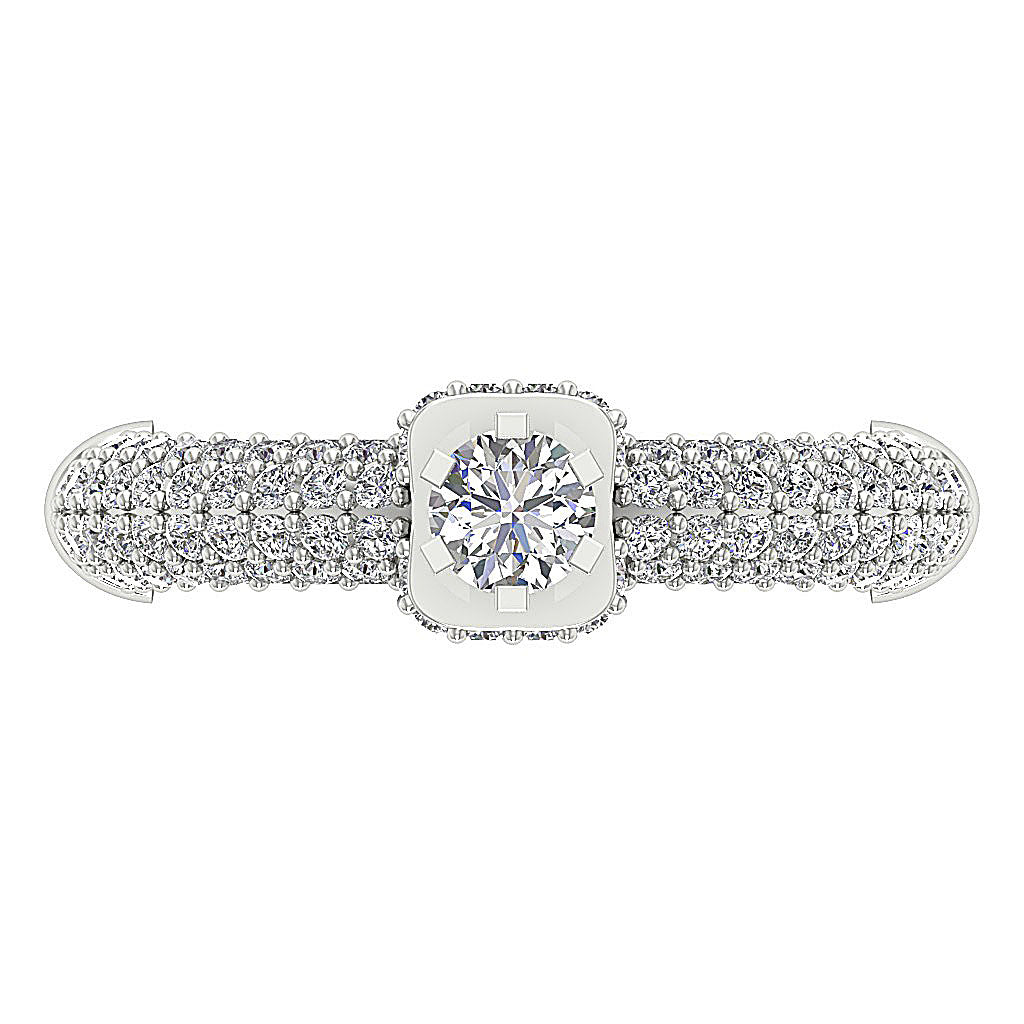 DesignerNaturalDiamond14kWhiteGoldRing