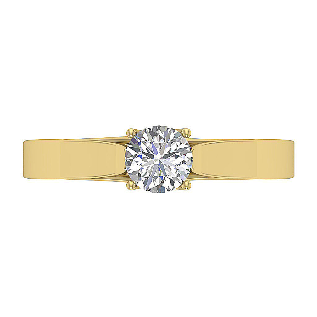 DesignerNaturalDiamond14kYellowGoldRing