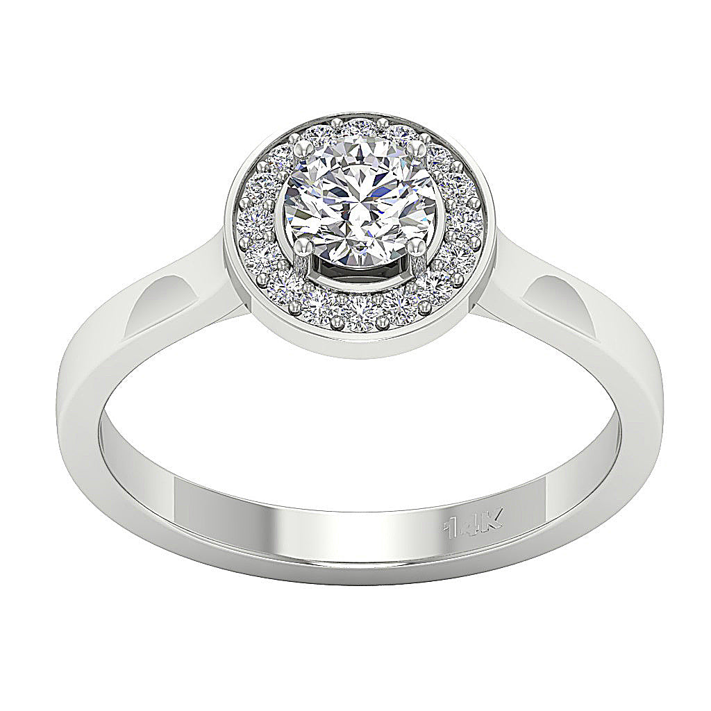 DesignerSolitaire14kSolidGoldRing