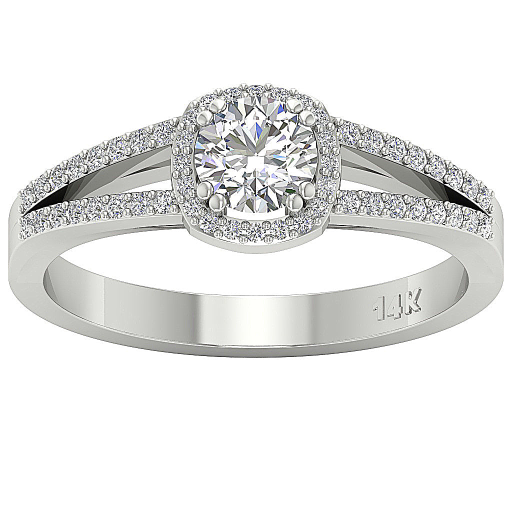 DesignerSolitaire14kWhiteGoldRingProngSet