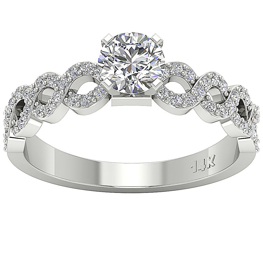 DesignerSolitaire14kWhiteGoldAnniversaryRing