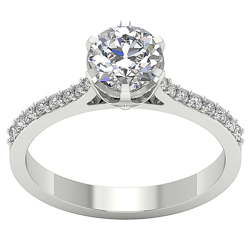 DesignerSolitaire14kWhiteGoldAnniversaryRing