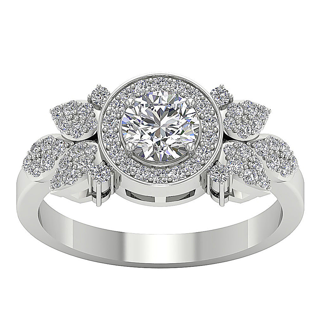 DesignerSolitaire14kSolidGoldRing