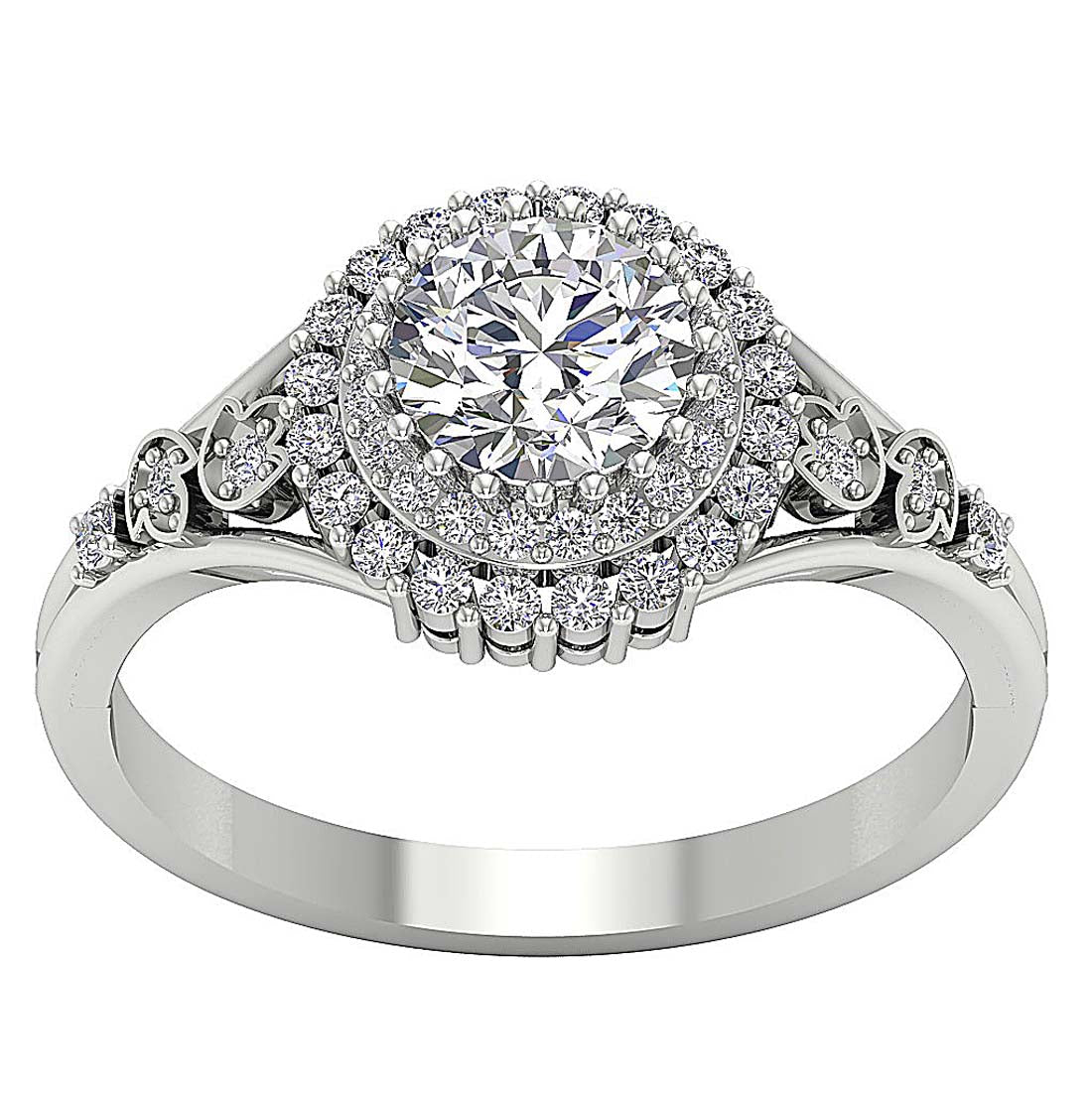 DesignerSolitaire14kSolidGoldRing