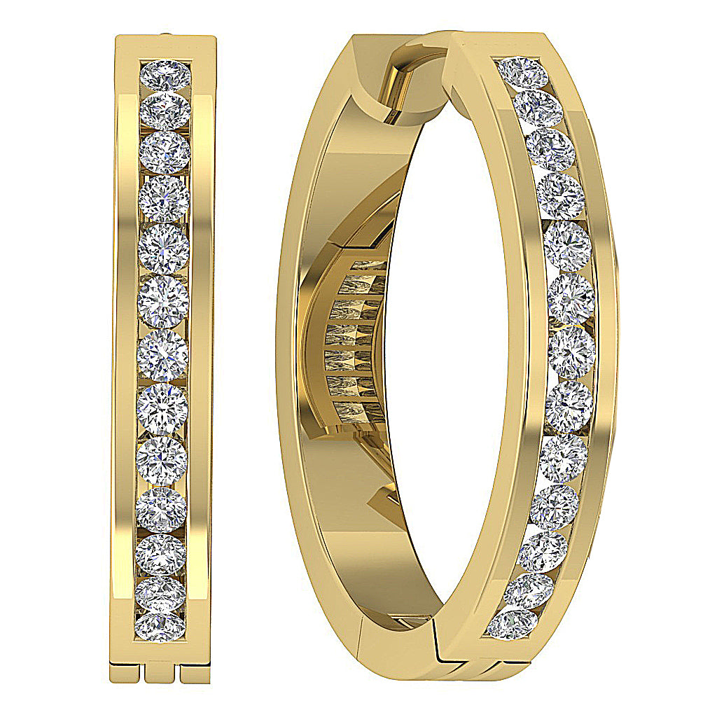 DesignerStuds14kYellowGoldEarring