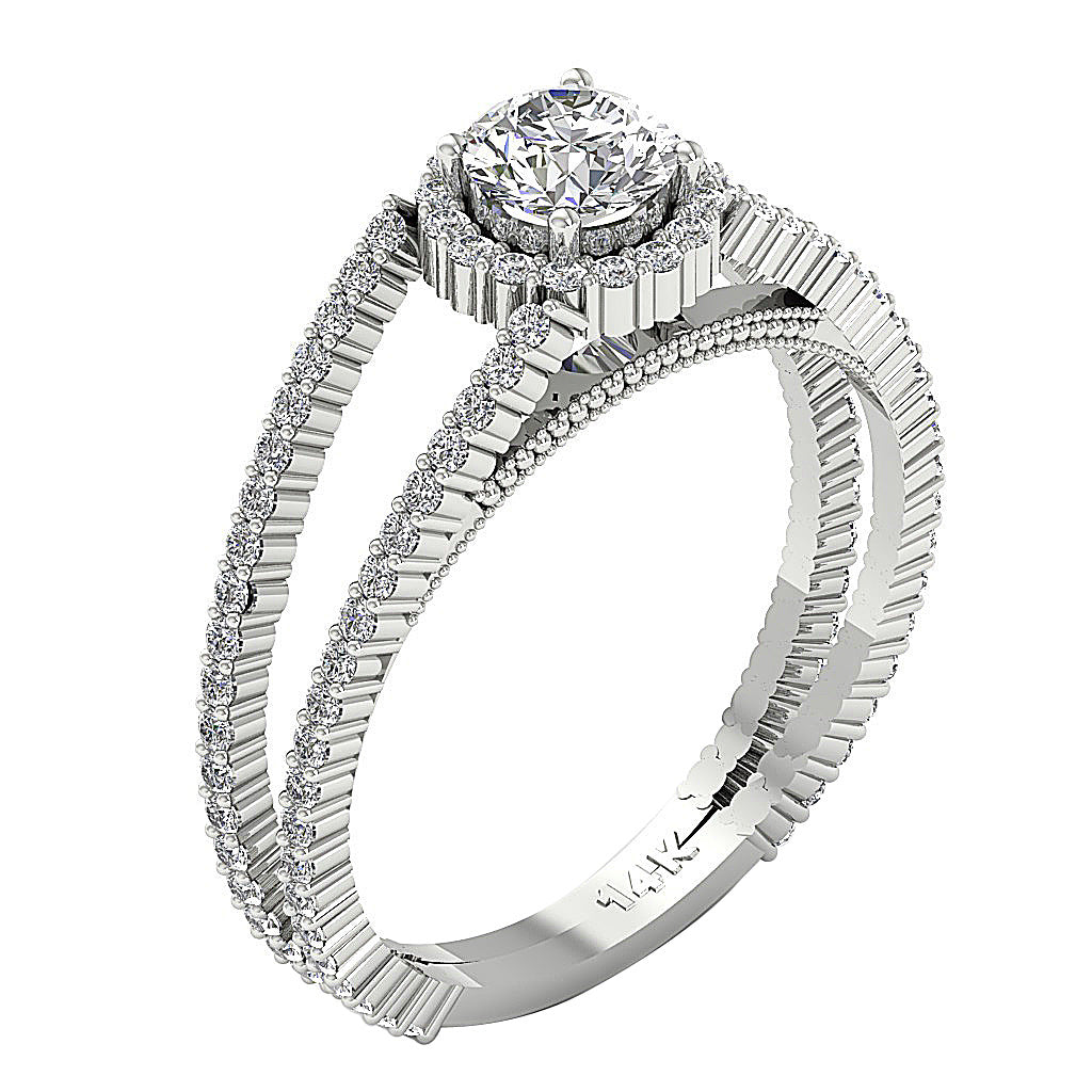 DesignerAnniversaryRing14kWhiteGold