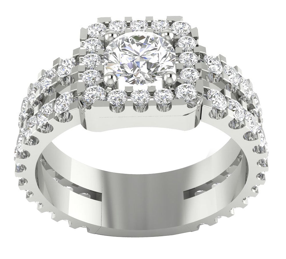 DesignerWeddingRing14kSolidGold