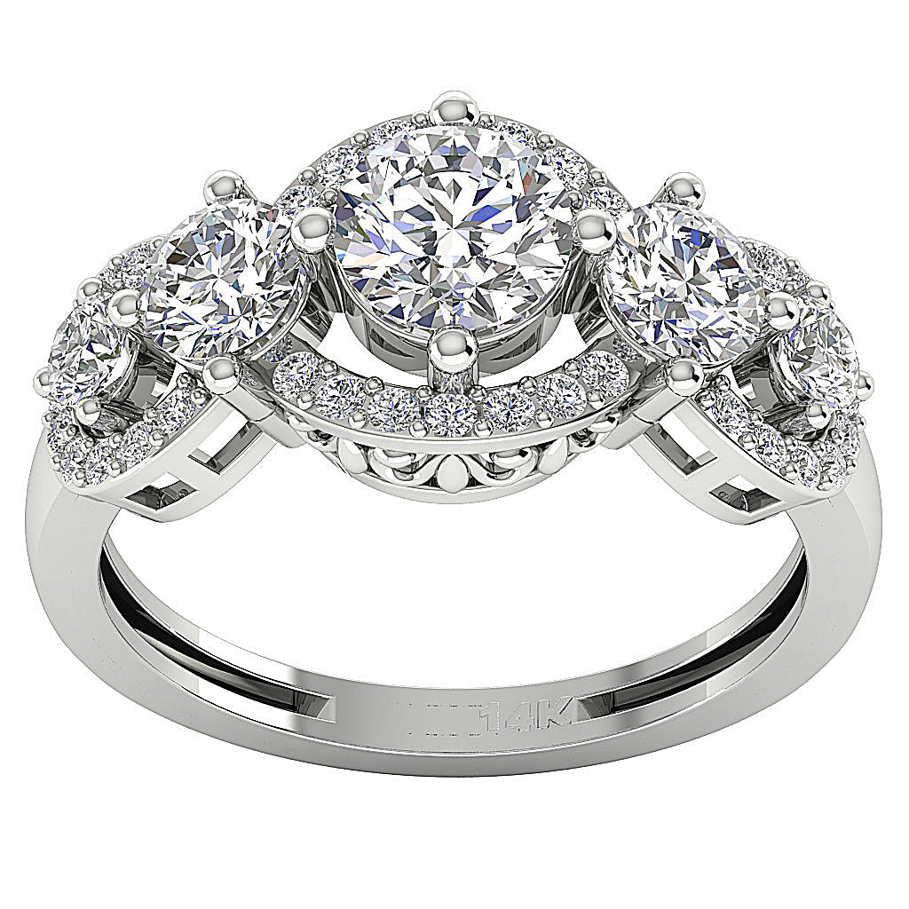 DesignerWeddingRing14kSolidGold