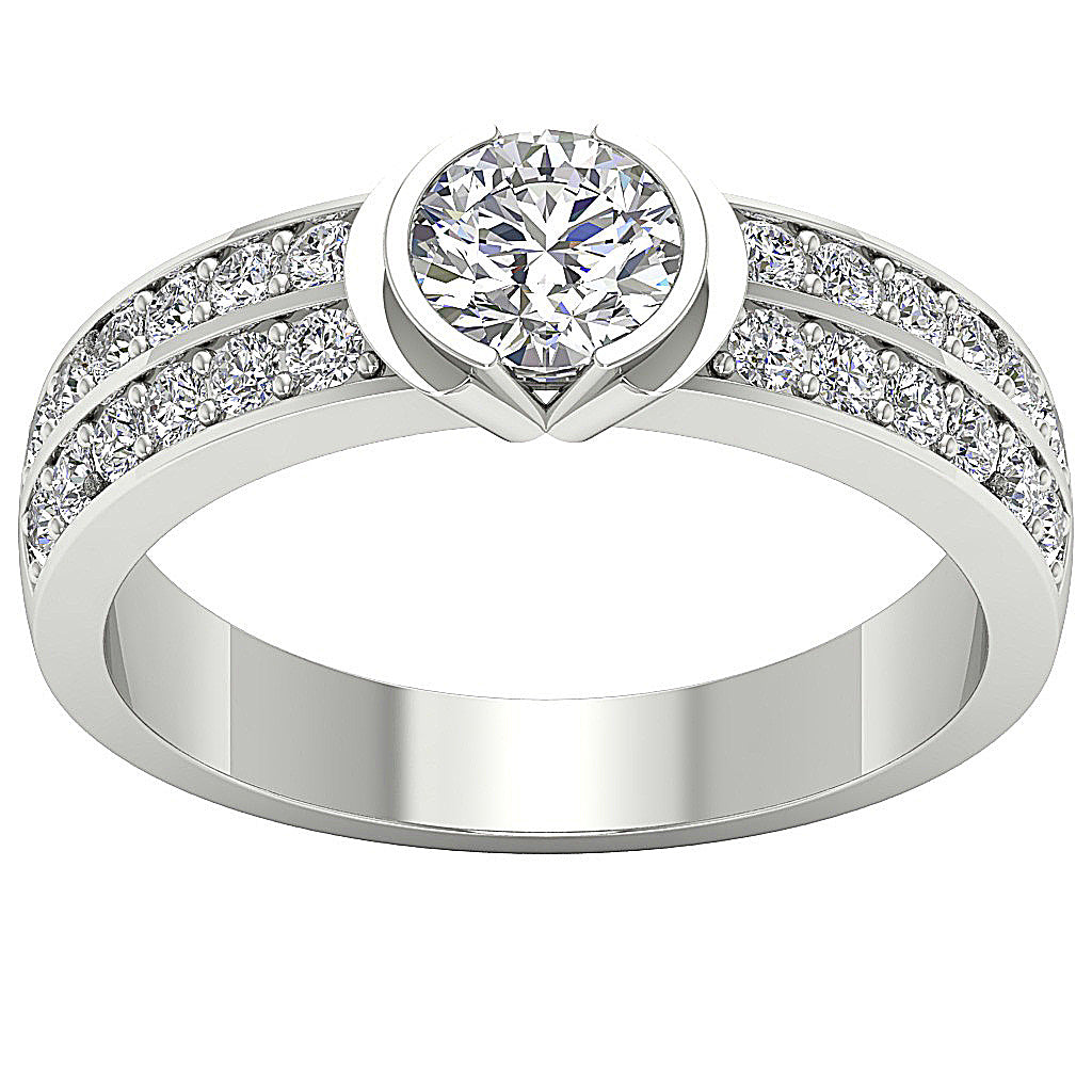 DesignerWeddingRing14kSolidGold