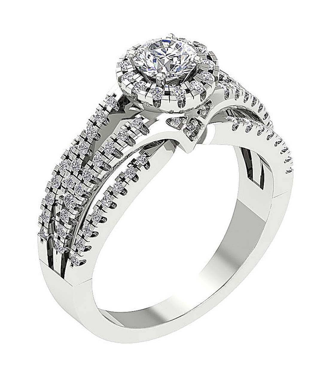 DesignerAnniversaryRing14kWhiteGold