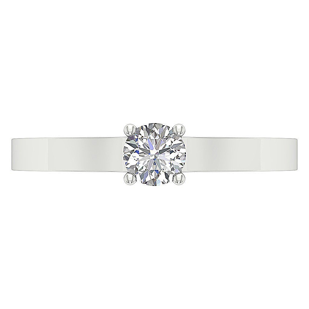 DesignerGenuineDiamondWhiteGoldRIng